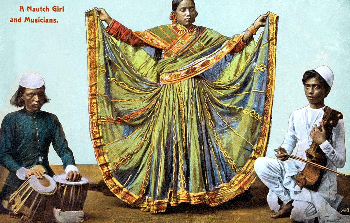 A Nautch Girl and Musicians