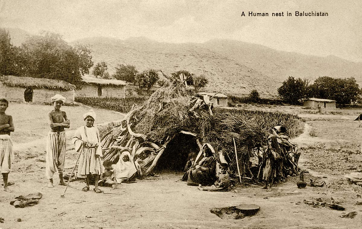 A Human nest in Baluchistan