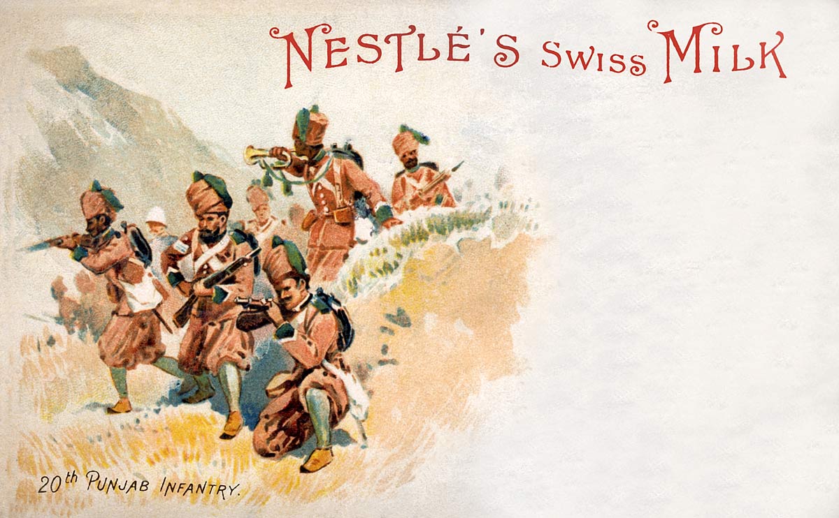 Nestle's Swiss Milk 20th Punjab Infantry