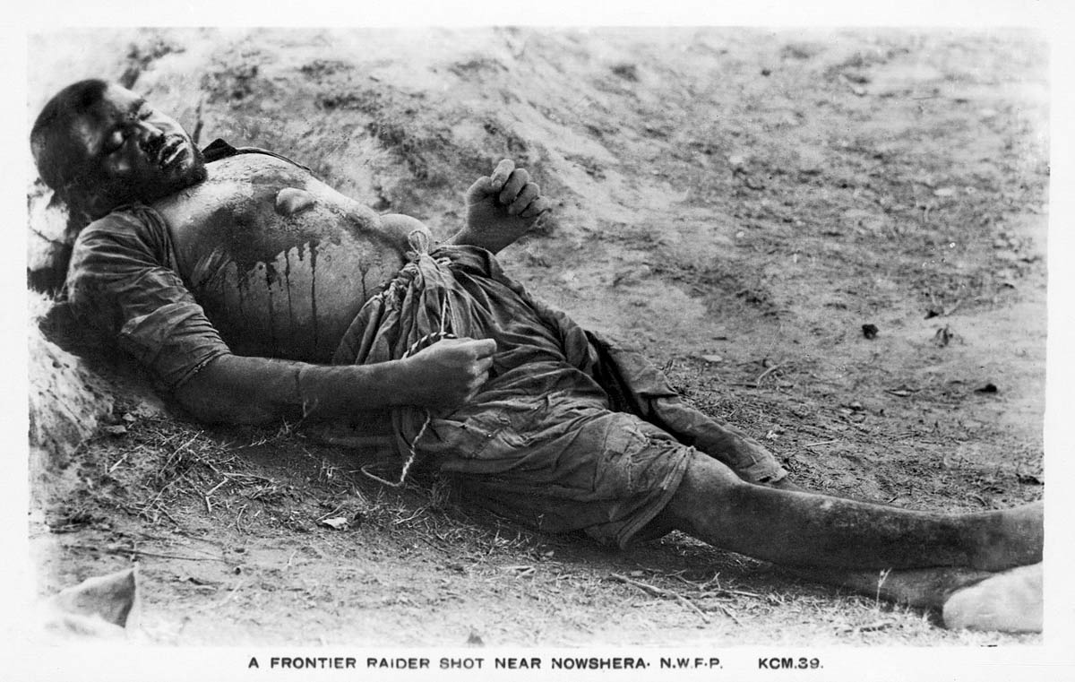 A Frontier Raider Shot Near Nowshera N.W.F.P.