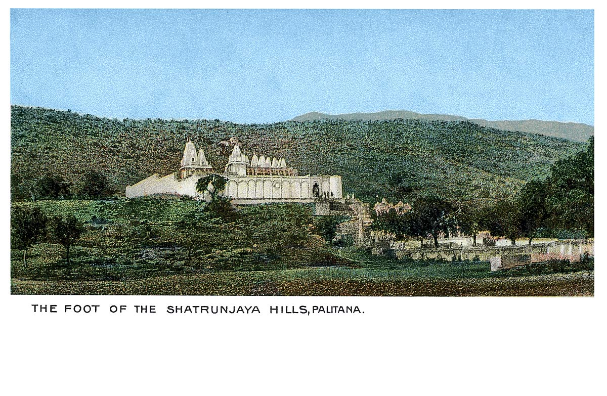 The Foot of the Shatrunjaya Hills, Palitana