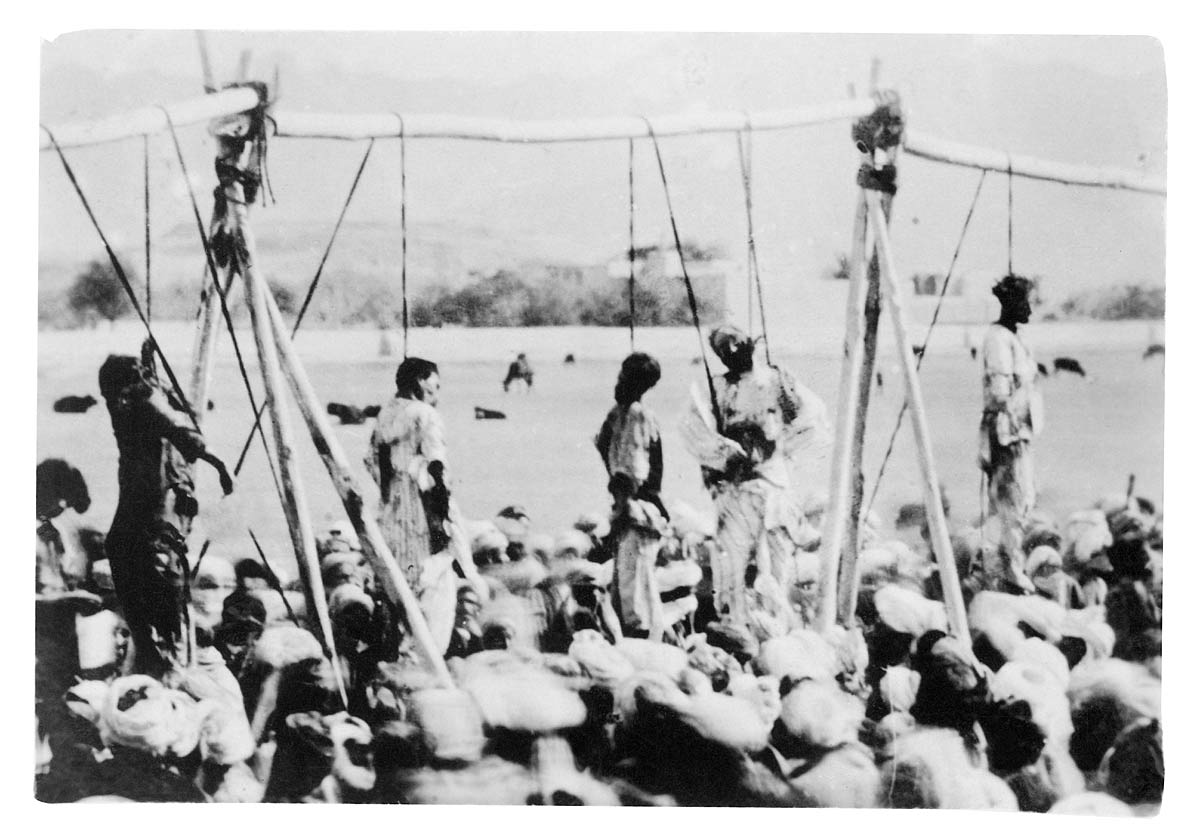 Hanging of Rioters, Peshawar