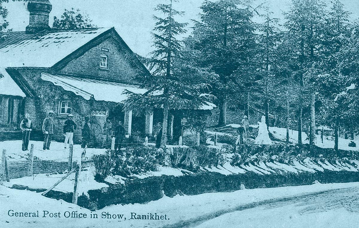 General Post Office in Snow, Ranikhet