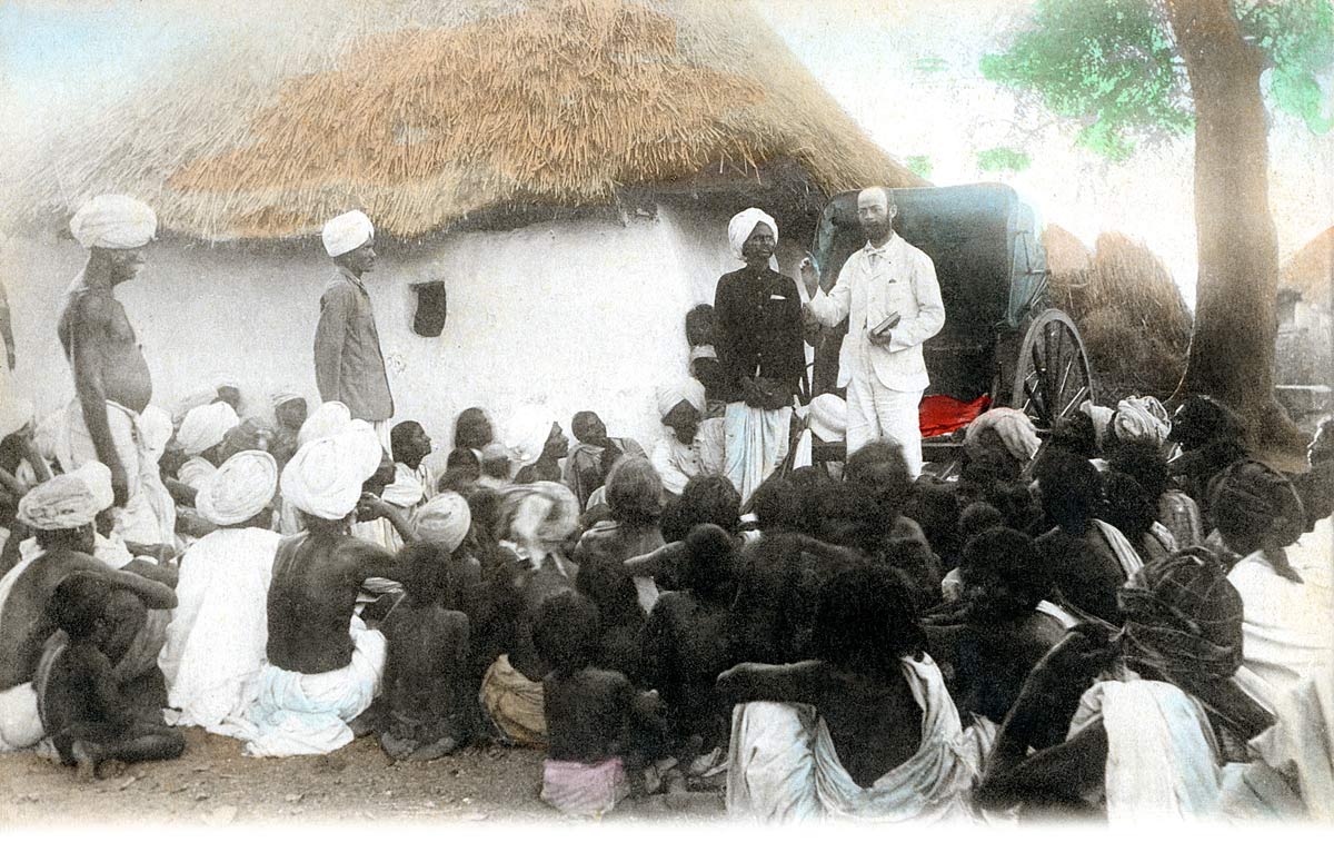 Village Preaching, Kanigiri, South India.