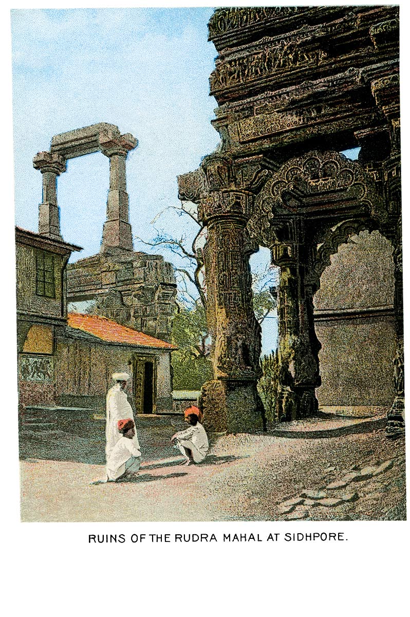 Ruins of the Rudra Mahal at Sidhpore