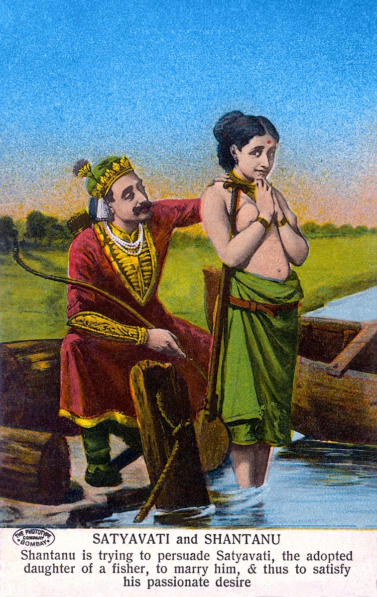 Satyavati and Shantanu