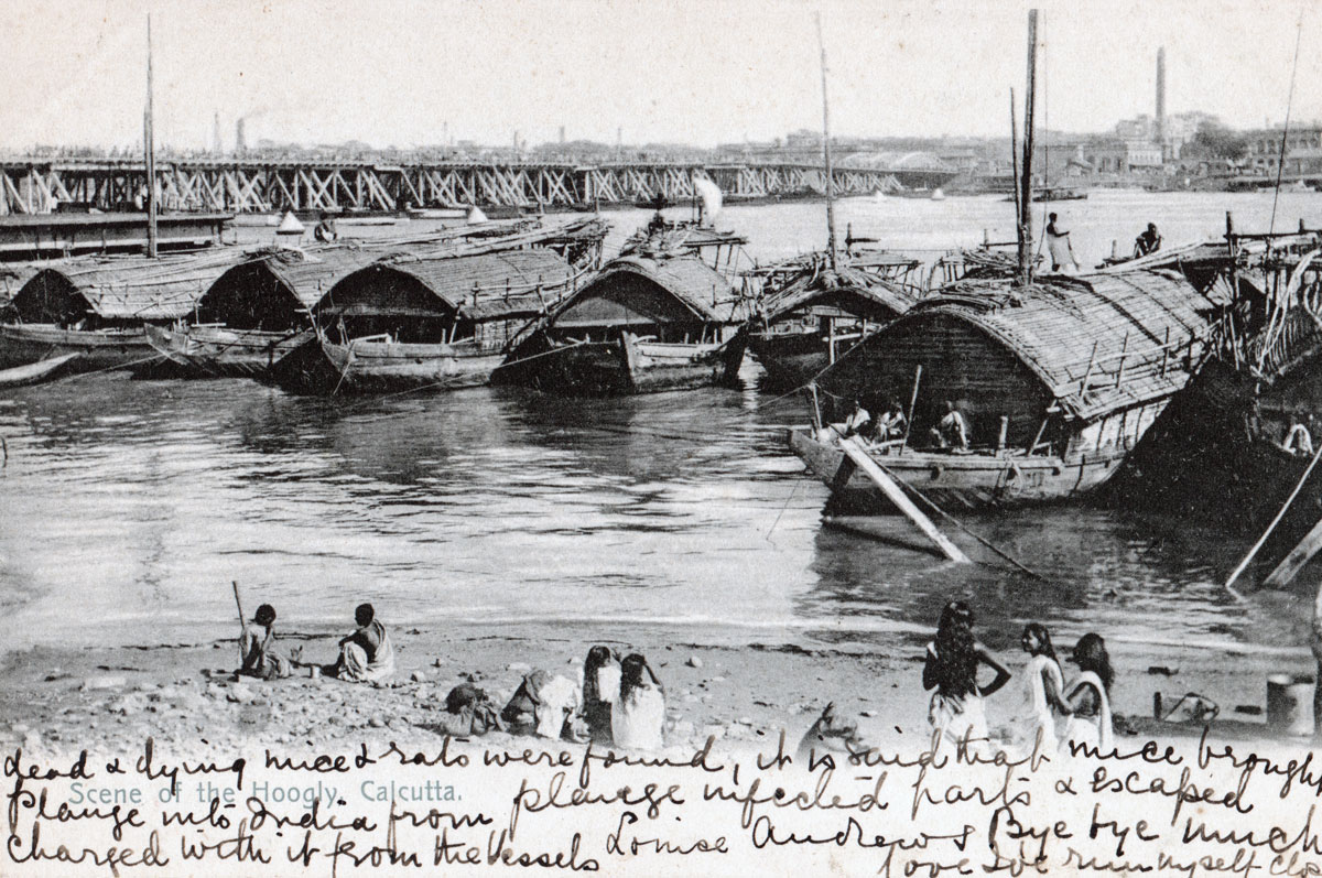 Scene of the Hooghly, Calcutta.