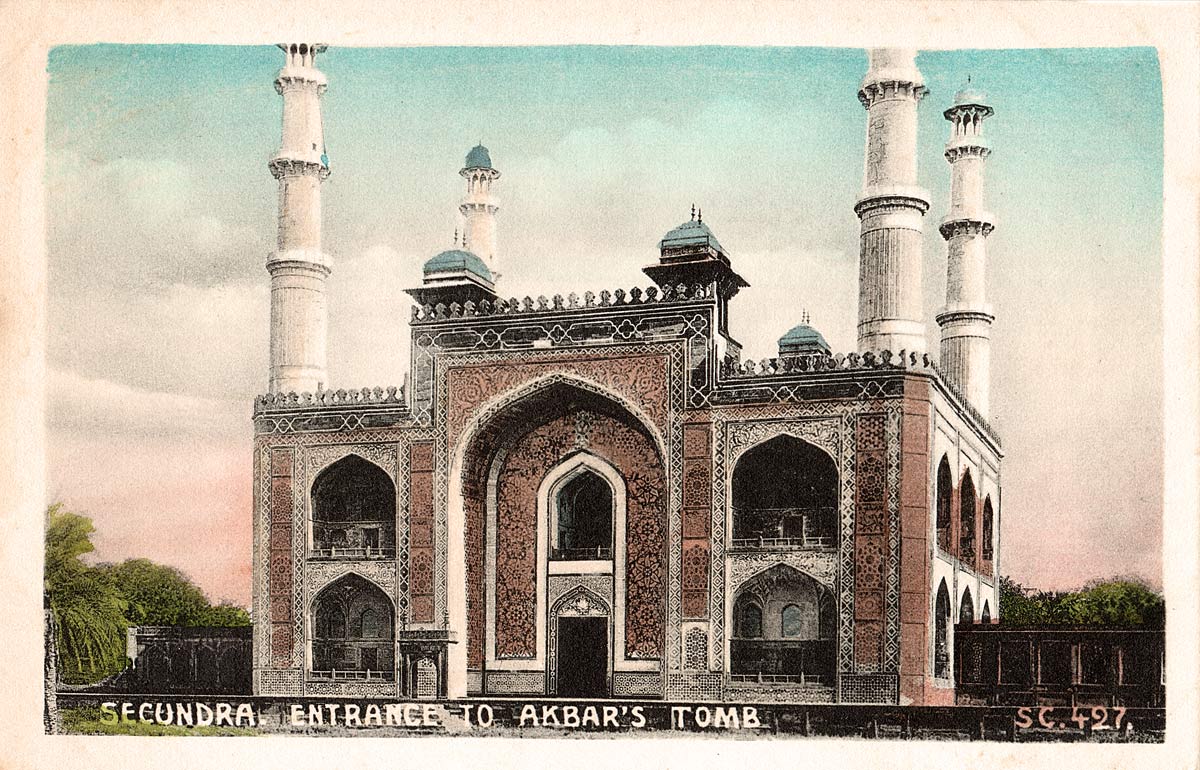 Secundra, Entrance To Akbar's Tomb