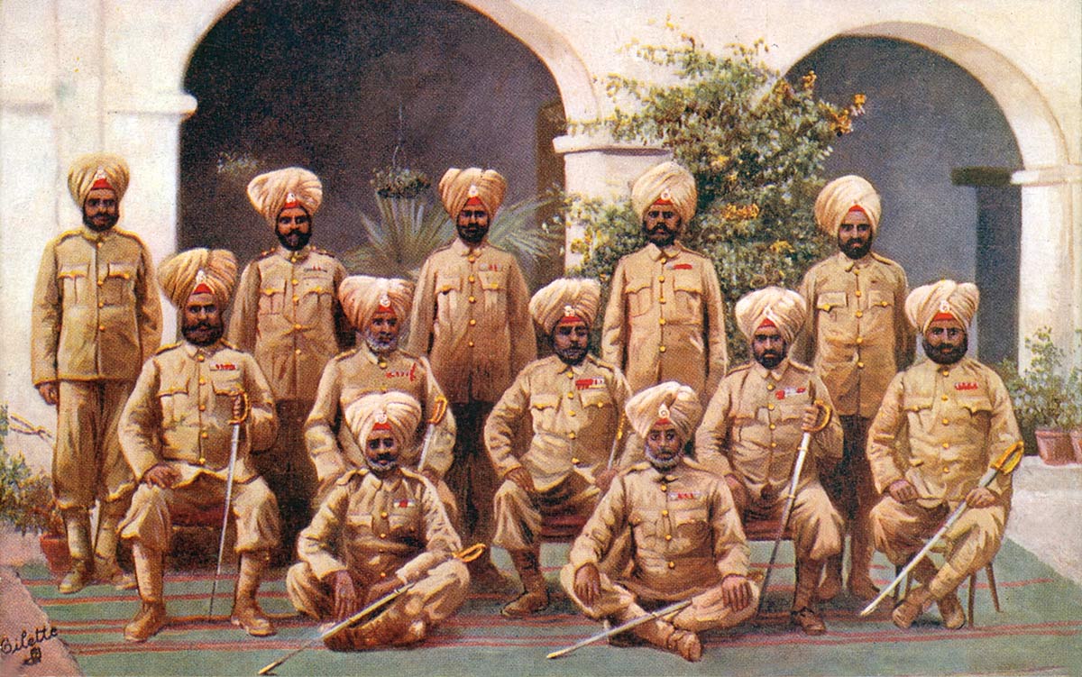 Group of Sikh Native Officers