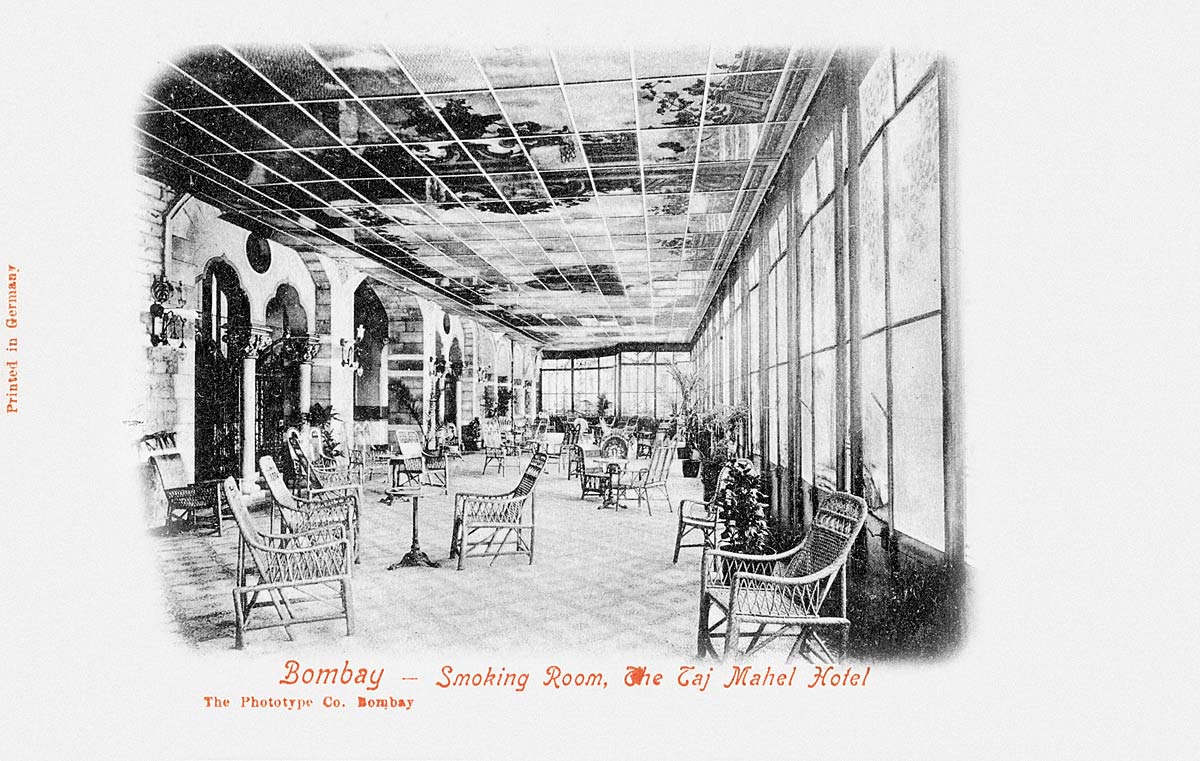 Bombay - Smoking Room, The Taj Mahal Hotel