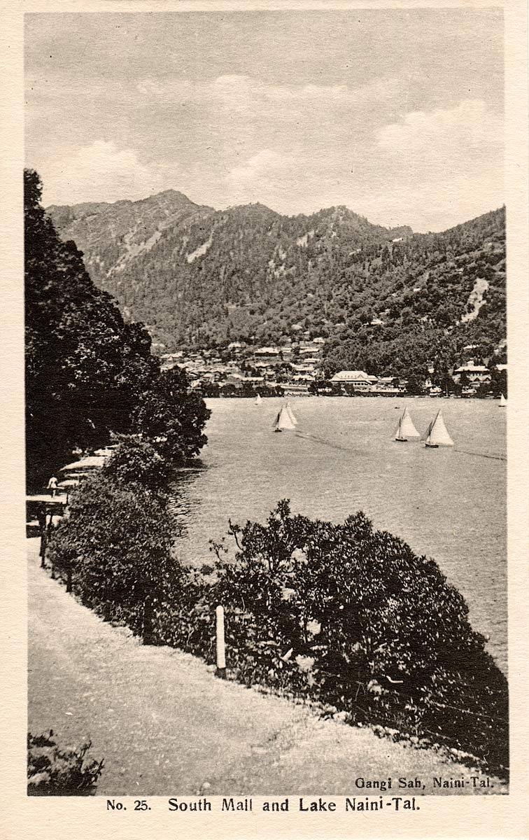 South Mall and Lake Naini-Tal