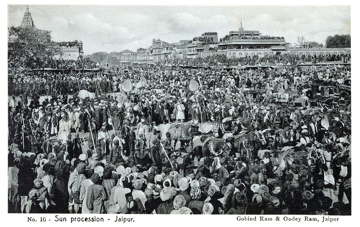 Sun Procession - Jaipur