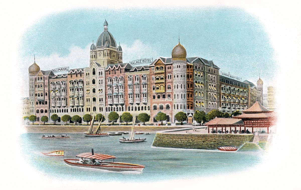 Taj Mahal Hotel. Bombay.