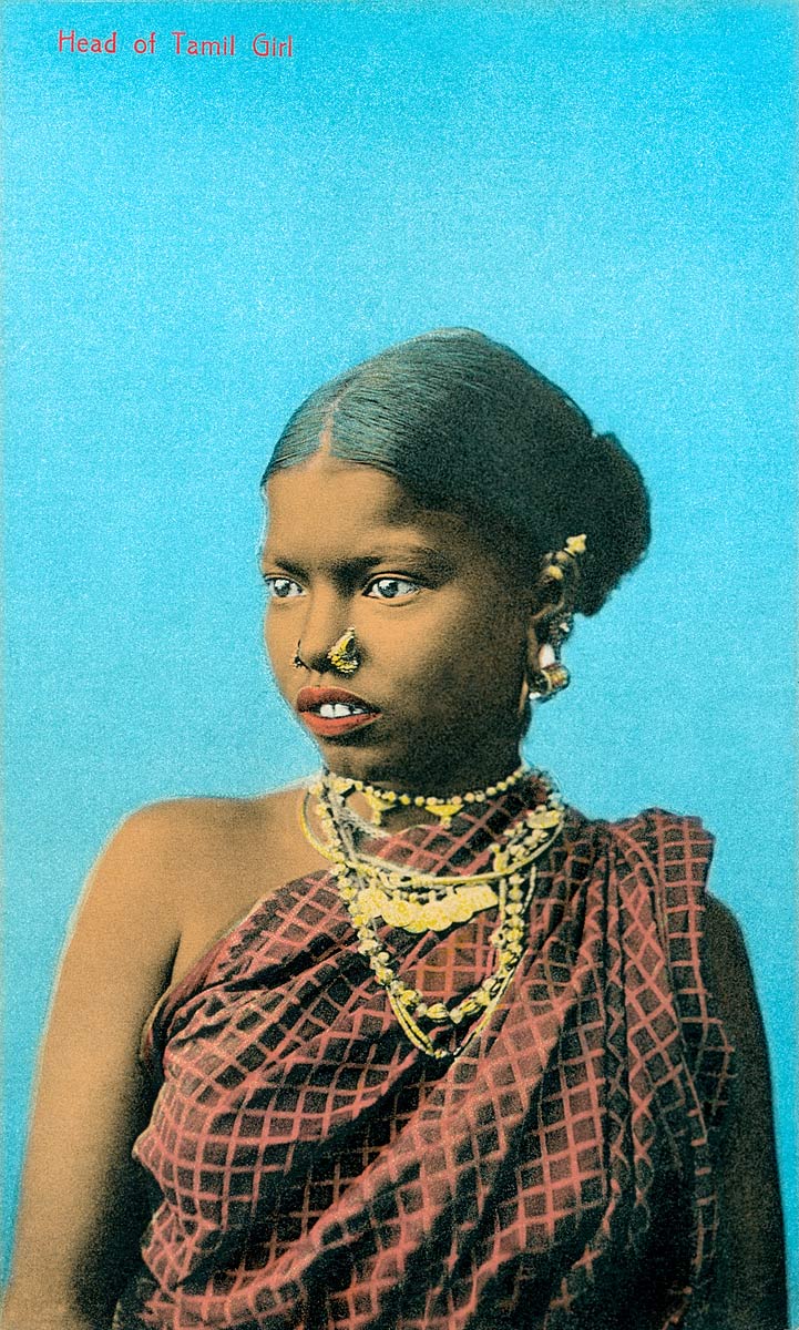 Head of Tamil Girl