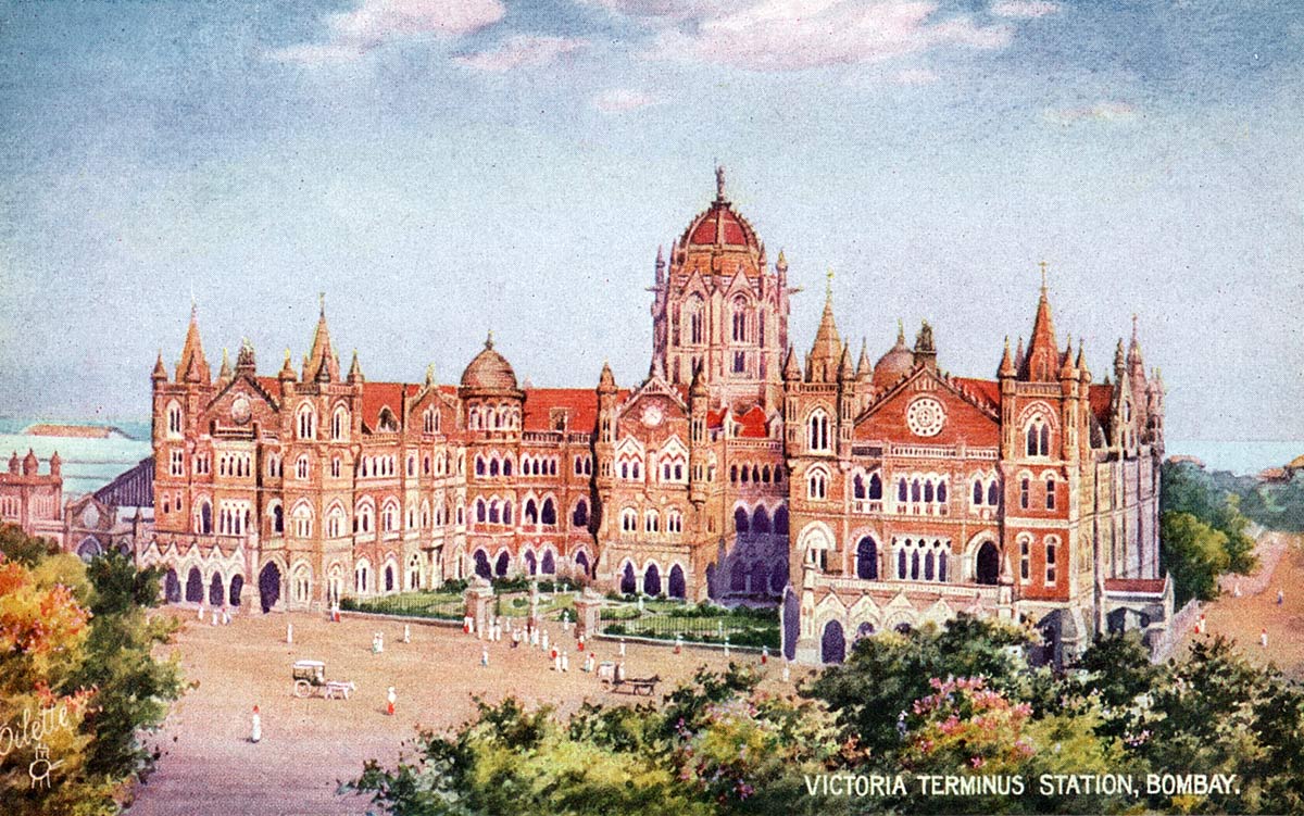 Victoria Terminus Station, Bombay