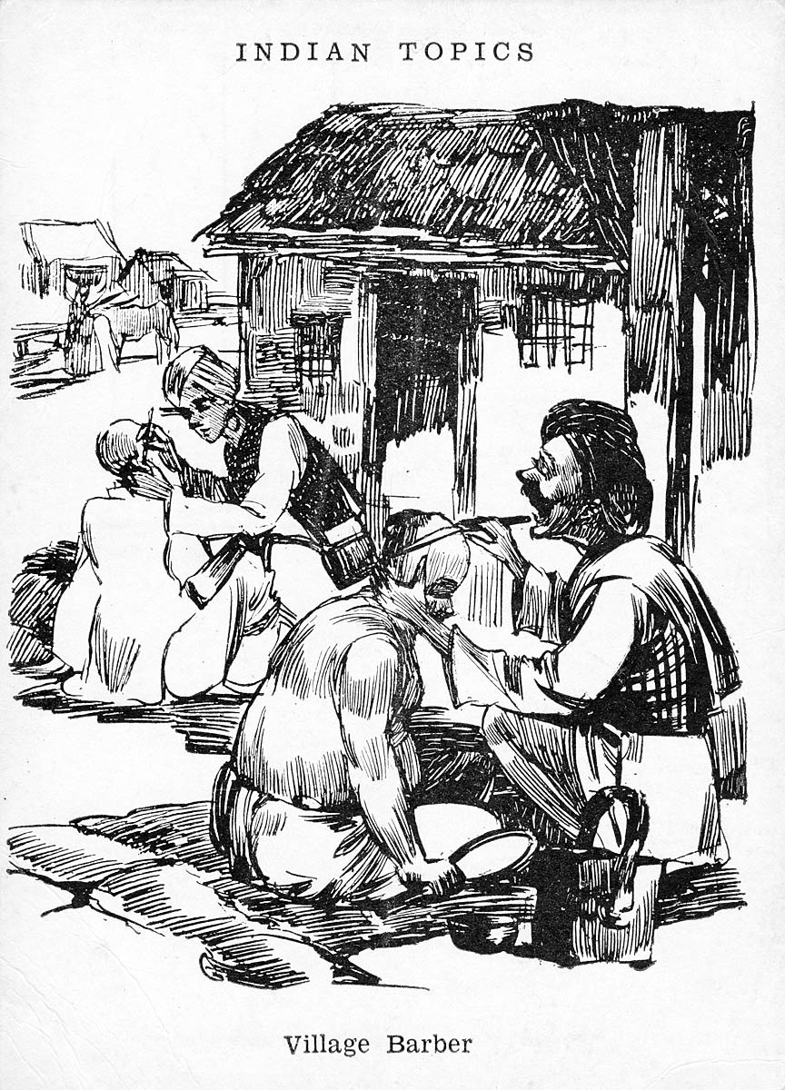 Village Barber, Indian Topics