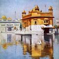 The Golden Temple of Amritsar.