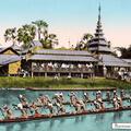 Burmese Racing Canoes