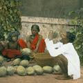 A Coconut Seller, Madras