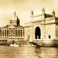 Gateway of India, Showing Taj Mahal Hotel, Bombay