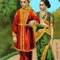 A young Hindu married couple.