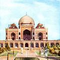 Delhi. Humayun`s Tomb.