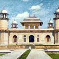 Tomb of Etamad-ud-Dowla, Agra.