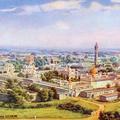 Hooseinabad, (Bird`s Eye View) Lucknow.