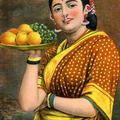 Madras Girl with fruit