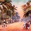 Madras, A Road Scene.