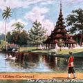 Calcutta. (Eden Gardens) The Pagoda from the Promenade