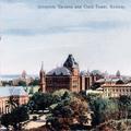 University Gardens and Clock Tower, Bombay