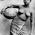 A Rodiya Woman Carrying Water, Ceylon