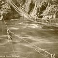 Rope Bridges, Jhelum River, (Kashmir)