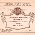 Tuck's, Lahore [Envelope]