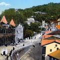 Upper Mall with Church and Post Office, Simla