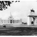 Victoria Memorial, Calcutta. King Edward VII Memorial Arch.