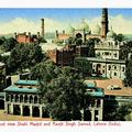 General View Shah Masjid and Ranjit Singh Samad, Lahore (India)