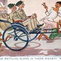 We Often Go Rattling Along In These Rickety "Rickshaws"